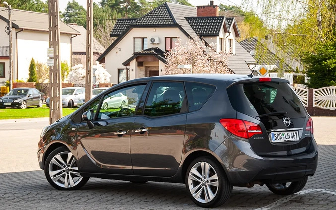 Opel Meriva cena 24900 przebieg: 173500, rok produkcji 2011 z Zagórz małe 742